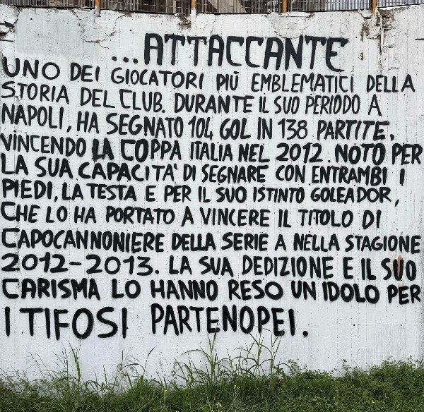 Jorit murale attaccante